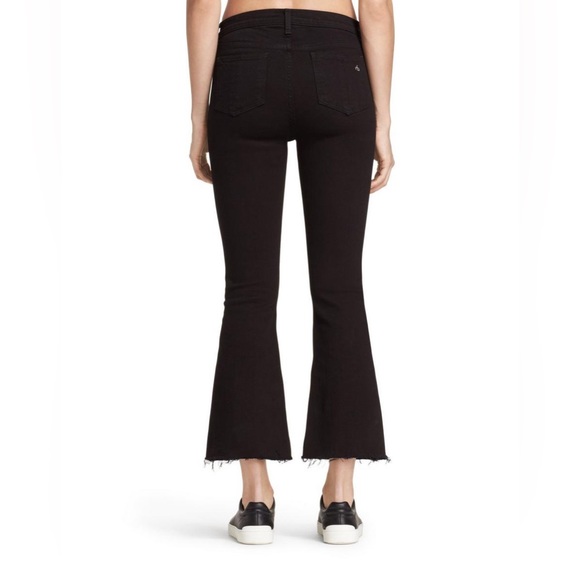 Rag and Bone 10 Inch Crop Flare Jeans - Picture 3 of 8